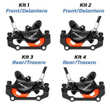 Kit de frein hydraulique noir A5-D Avant R arrière R [NUTT]