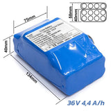 Batterie externe 36v 6.4 à / h [Ewheel]