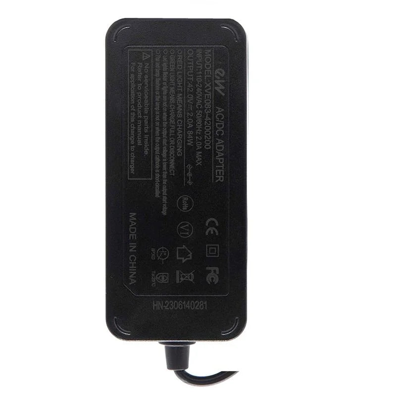 Premium charger 36V (sortie 42v) 2A - GTC 8mm magnétique pour Mi4 pro (1st Gen)