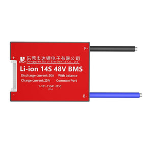 BMS DALY 14S 52V 50A batterie Liion auto-équilibrante
