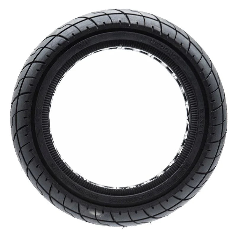 Pneu plein ultraléger 9,2x2 - ligne noire [Ewheel]