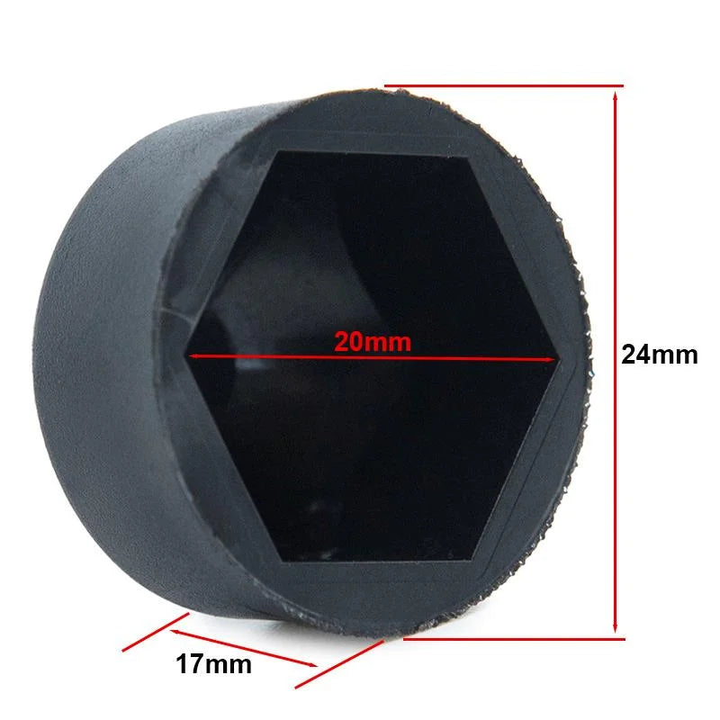 Capuchon d´écrou M12 PE Urbanglide Speedway/Rockway -10 pcs