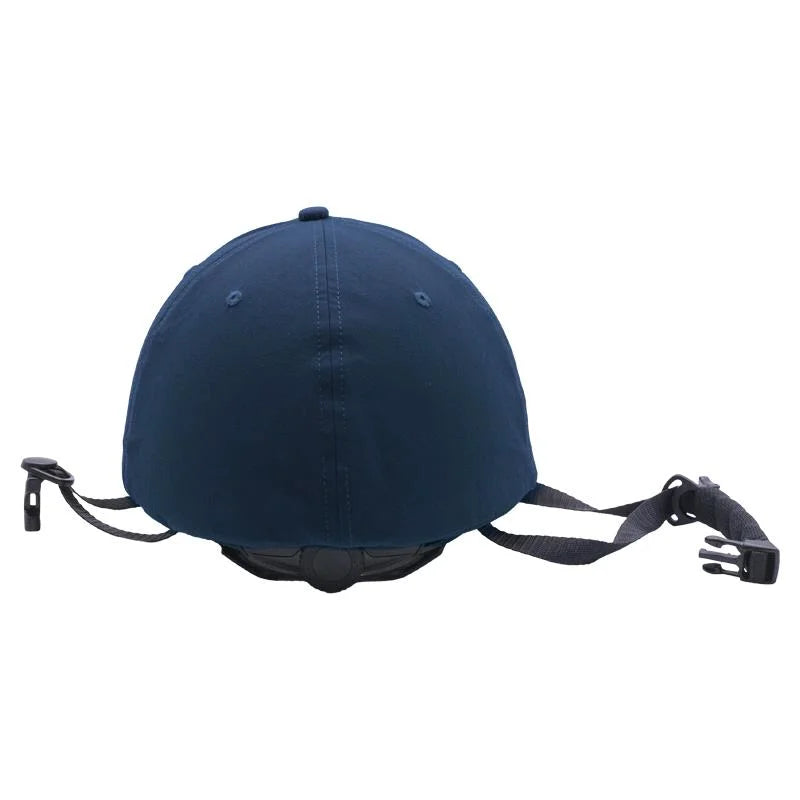 Casque avec casquette CP01 bleu taille unique