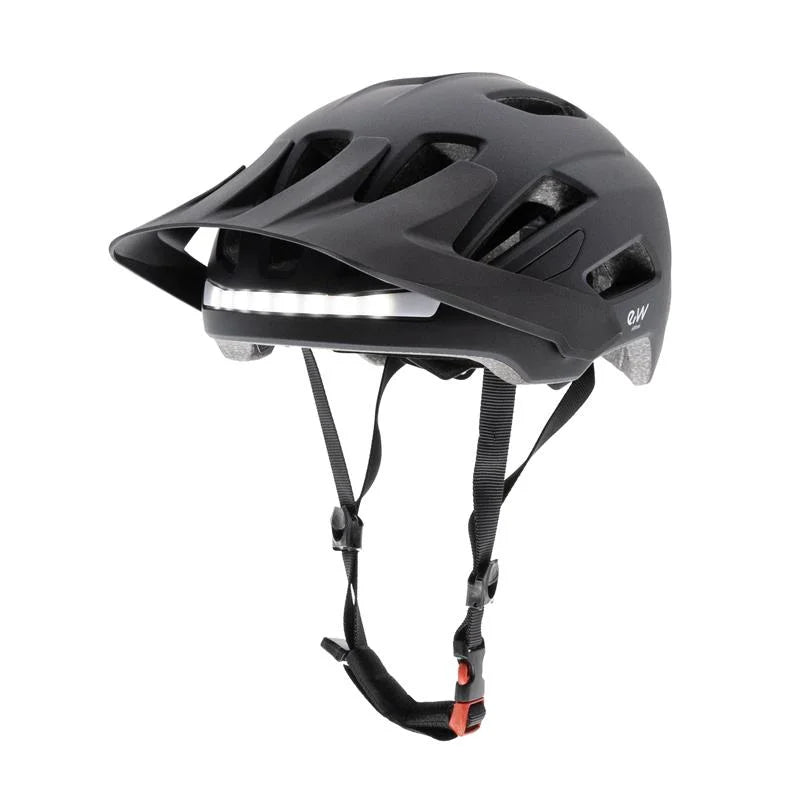 Casque CP04 noir M avec clignotant