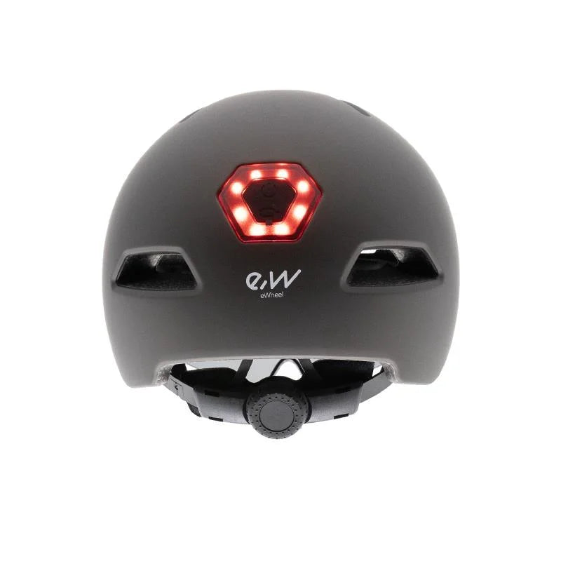 Casque CP03 gris L avec lumière arrière
