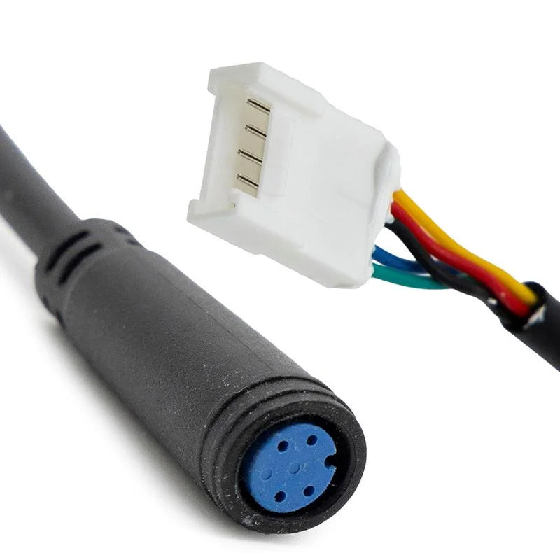 ALT TEXT : Câble d'affichage Smartgyro K2 à 5 broches pour trottinette électrique, pièce de remplacement.