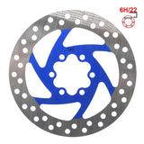 Disque de frein 140mm 6H bleu