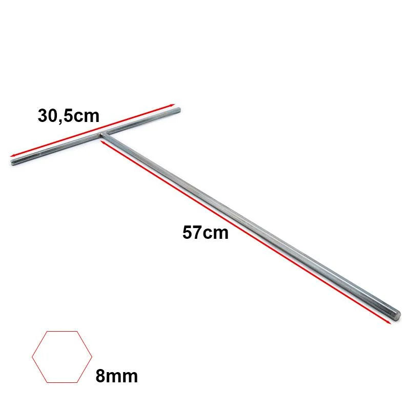 Clé Allen Premium M10/58cm pour potence Urbanglide
