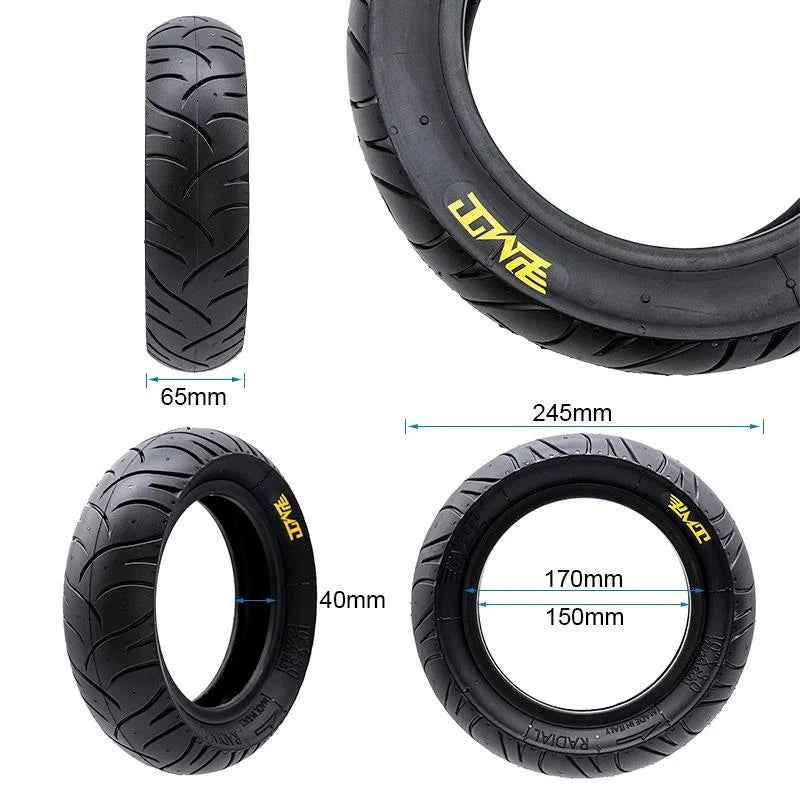 Pneu tubeless radial E-Fire 75/250-6 (10x3-6) [PMT]