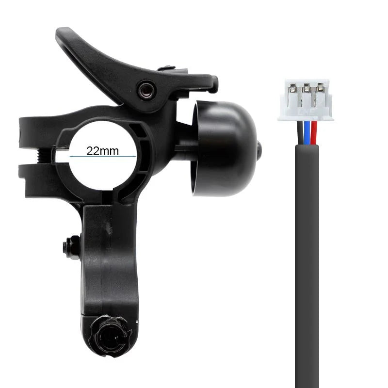 Poignée de frein L avec cloche Ninebot E2/E2 Plus [Ninebot] - Connecteur JST ZH