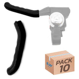 Cache en silicone pour poignée de frein - noir - 10pcs