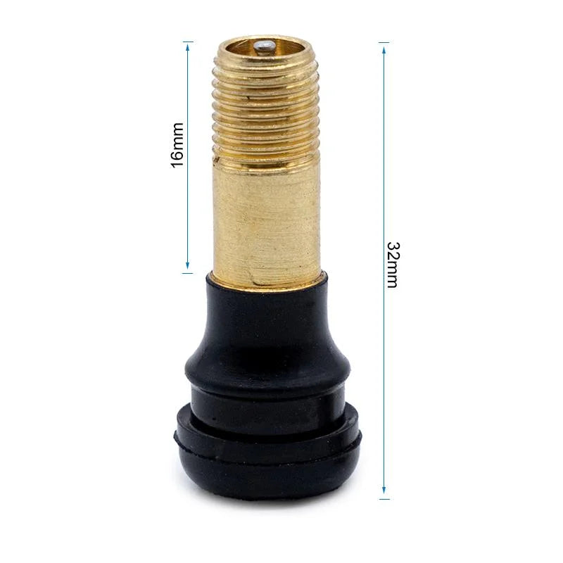 Valve tubeless droite 32mm (joint de pression) - PVR40 - 20pcs