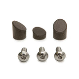 Capuchon noir pour garde-boue arrière GX2.0 Xiaomi - 5pcs