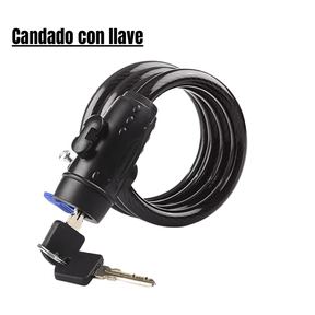 Antivol avec clé pour vélo ou scooter