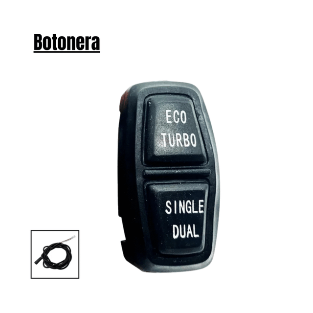 Panneau de boutons de commutation à double moteur Eco Turbo