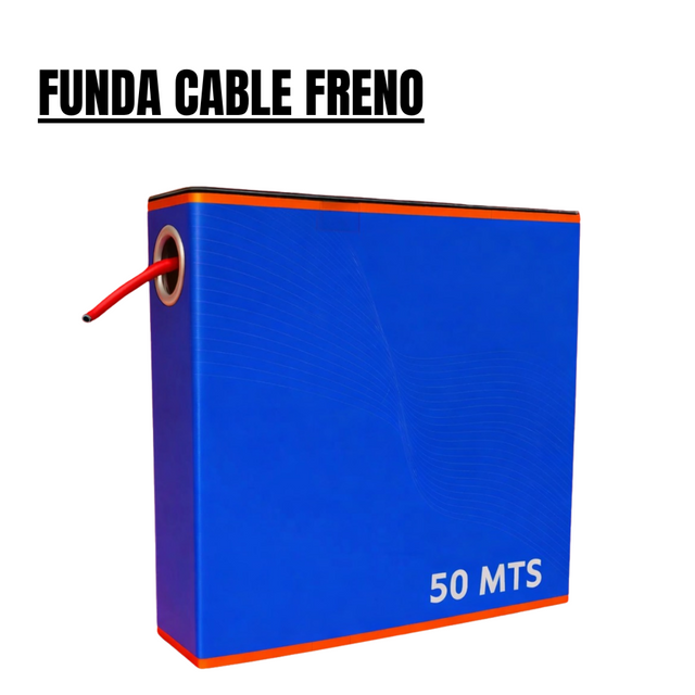 Gaine de câble de frein 50m – Rouge
