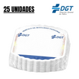 Plaques d'immatriculation DGT – 25 unités