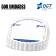 Plaques d'immatriculation DGT – 500 unités