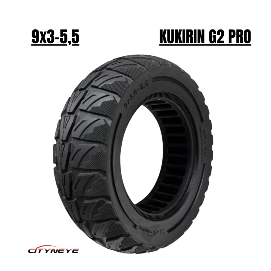 Roue solide 9 × 3-5,5 [Cityneye]