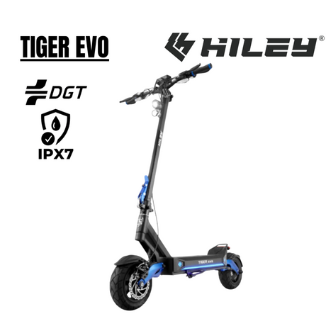 Hiley Tiger Evo – Édition Bleu Nuit