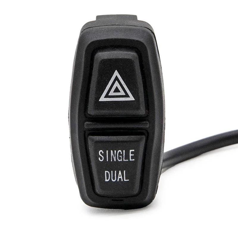 Commutateur avec fonction Simple-Dual/Warning 2F - 1,5m