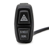 Commutateur avec fonction Simple-Dual/Warning 2F - 1,5m