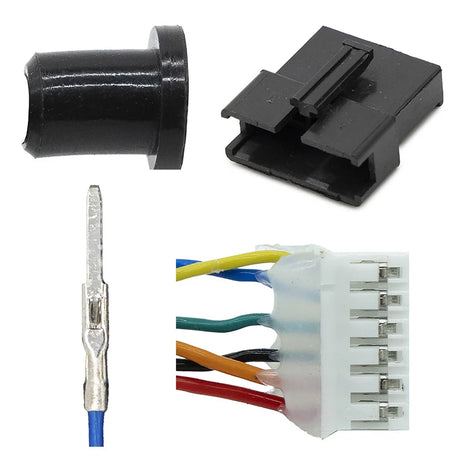 Câble data Imax SM 1,55 m compatible écran EY3 Minimotors, détail des connecteurs et du faisceau pour trottinette électrique.