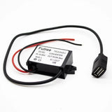 Convertisseur DC 11-55V vers 5V 3A avec port USB [Fulree]