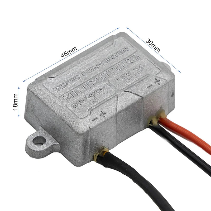 Convertisseur DC 20-90V a 12V 5A original [Minimotors]