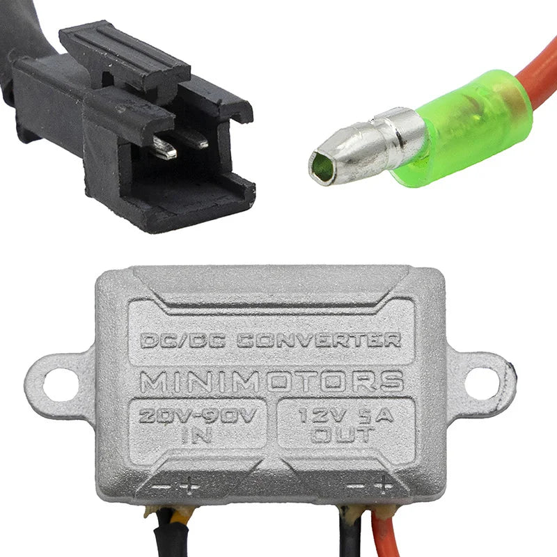 Convertisseur DC 20-90V a 12V 5A original [Minimotors]