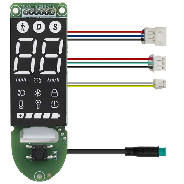 KUICKWHEEL F1 | Cache dessous display, vue principale de face, pièce de rechange certifiée (Écrans / Displays) compatible Volt pour trottinette électrique.