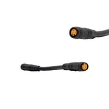 Adaptateur étanche M6 femelle vers M8 femelle (3 broches) – lot de 3