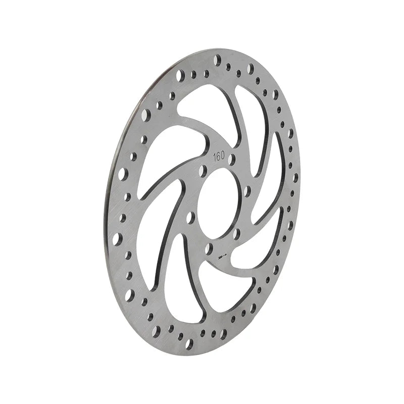 Disque de frein R6 160mm 6H argent - 48mm avec épaisseur 2,9mm