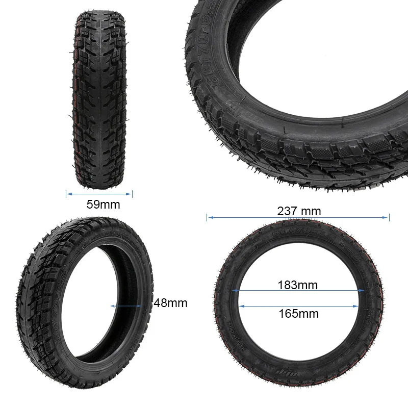 Pneu tubeless off-road 60/70-6,5 avec valve