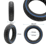 Roue pleine off-road 8,5x2 (50/75-6,1) bleu
