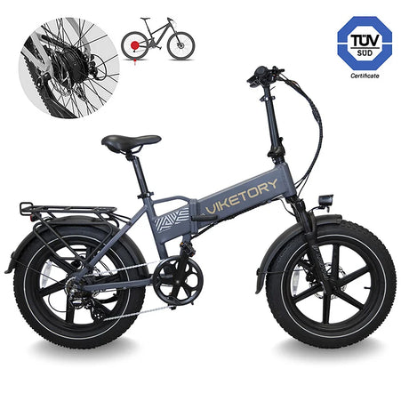 Vélo électrique Lithor gris avec cadre moderne, batterie intégrée et assistance électrique performante, idéal pour les trajets urbains quotidiens.