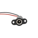 ROVORON S7 | PORT DE CHARGE AVEC CABLES 100mm, vue principale de face, pièce de rechange certifiée (Port de charge) compatible Volt pour trottinette électrique.