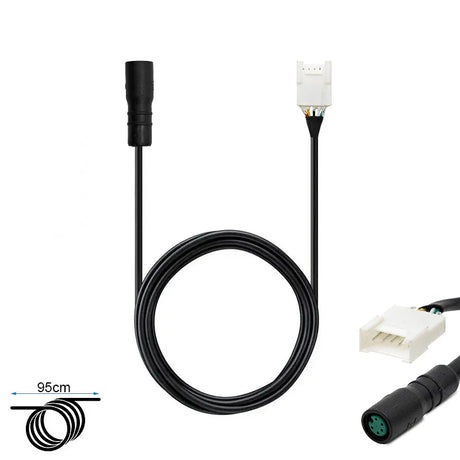 Câble display avec connecteur waterproof pour Navee N65, assurant une liaison fiable entre l'écran et le contrôleur de la trottinette électrique.