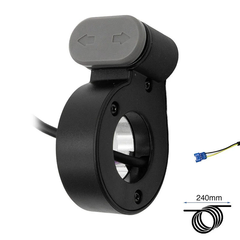 Vue détaillée du bouton de clignotant d'origine pour Xiaomi Mi5 et Xiaomi Mi4 Pro Gen2, conçu pour remplacer la commande de clignotants d'origine.