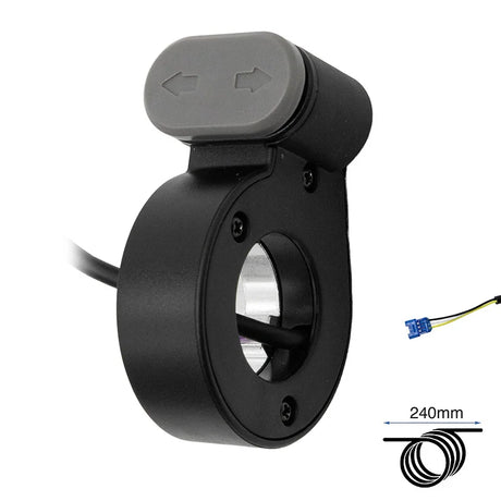 Vue détaillée du bouton de clignotant d'origine pour Xiaomi Mi5 et Xiaomi Mi4 Pro Gen2, conçu pour remplacer la commande de clignotants d'origine.