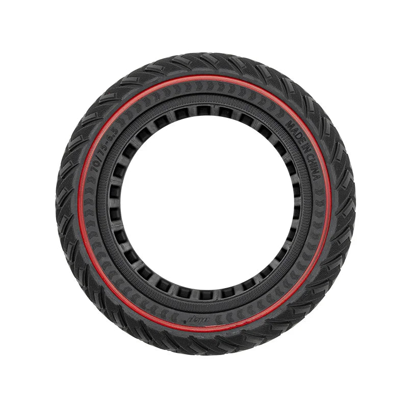 Pneu plein off-road 70/75-6,5 ligne rouge