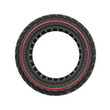 Pneu plein off-road 70/75-6,5 ligne rouge