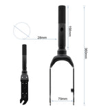 Fourche avant du E2 Pro E