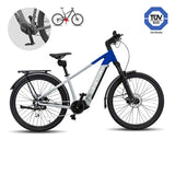 VENTIX +Plus vélo électrique URBAN Gris/Bleu