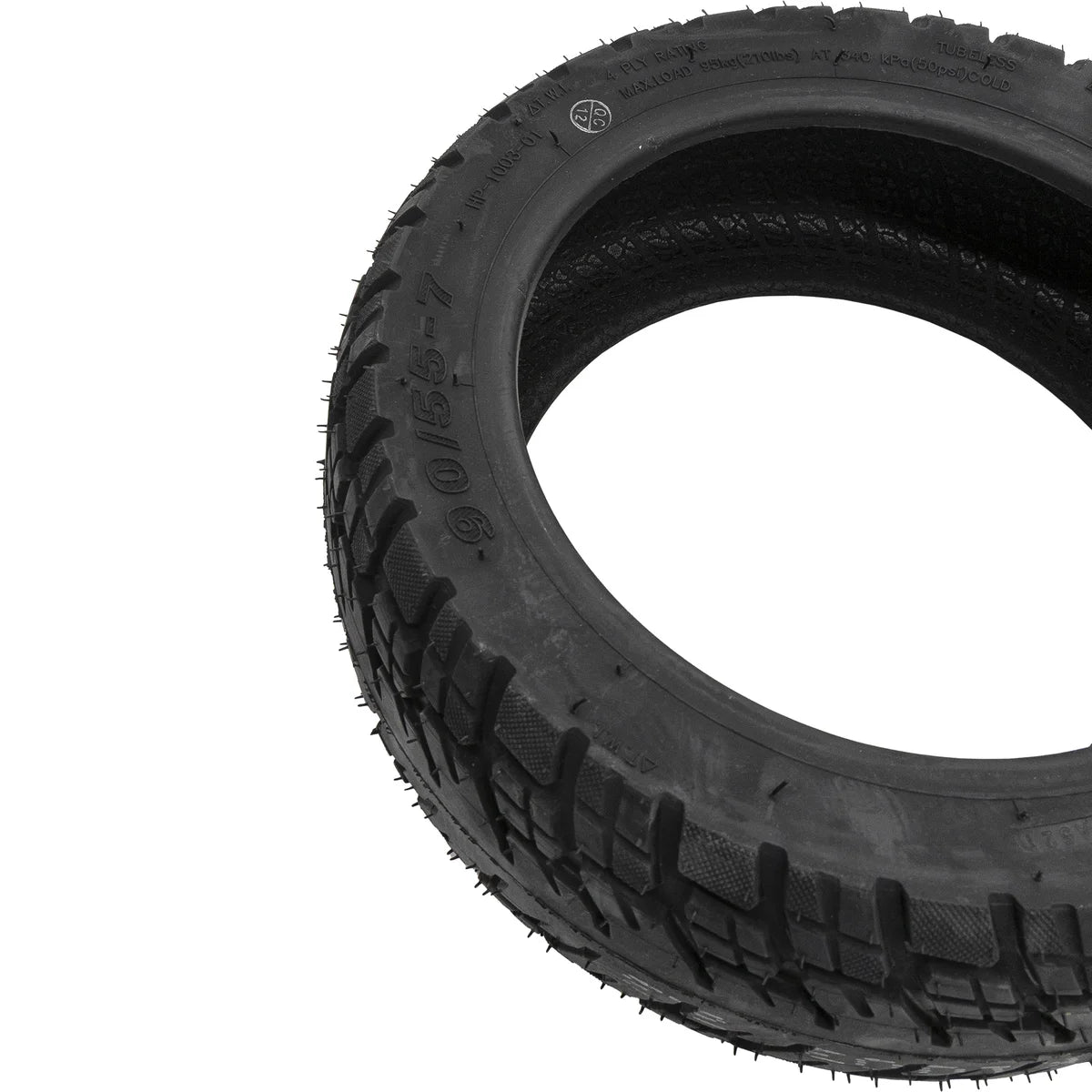 Pneu tubeless off-road 90/55-7 rouge