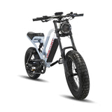 NAVY vélo électrique FATBIKE Bleu marine/Blanc