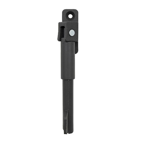 Béquille EWM015 compatible Navee N20 et N40, gros plan sur la pièce de support latéral pour stationner la trottinette électrique.