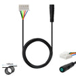 Câble contrôleur-affichage compatible NIU KQi100, faisceau de connexion reliant le contrôleur à l’écran de la trottinette électrique pour remplacement.