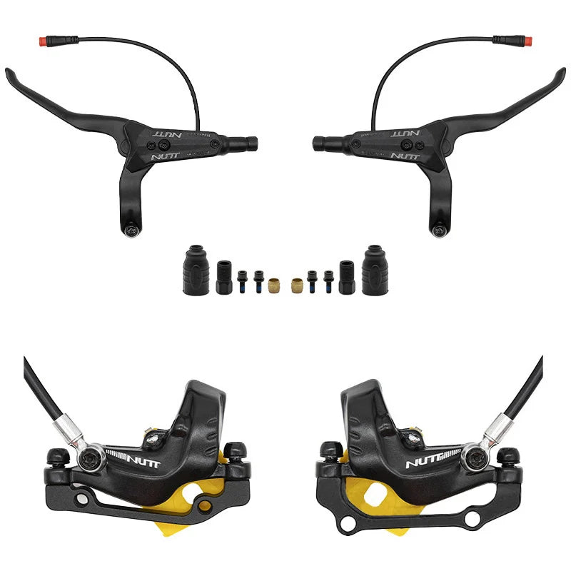 Kit de frein hydraulique noir Y5 Avant L arrière R [NUTT]