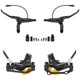 Kit de frein hydraulique noir Y5 Avant L arrière R [NUTT]